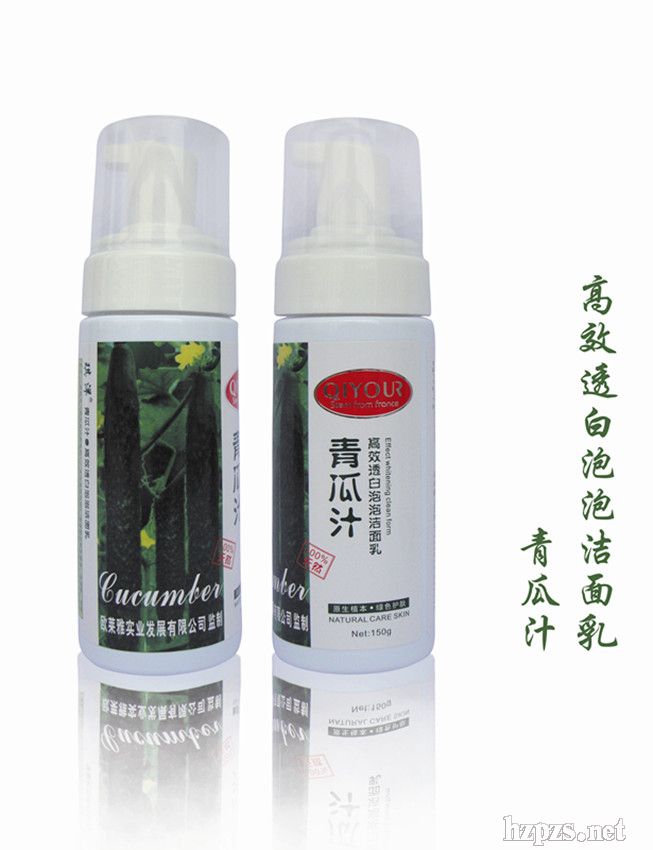 歐萊雅:琪洋品牌—鮮果透白泡泡潔面乳(青瓜汁)~~