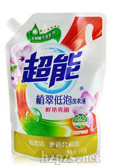 超能植翠低泡鮮艷亮麗洗衣液