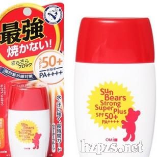 近江兄弟紅小熊SunBears強(qiáng)力透明防曬乳
