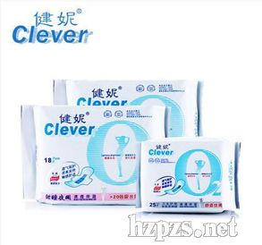 健妮衛(wèi)生巾護(hù)墊超薄棉面姨媽巾廠家招商