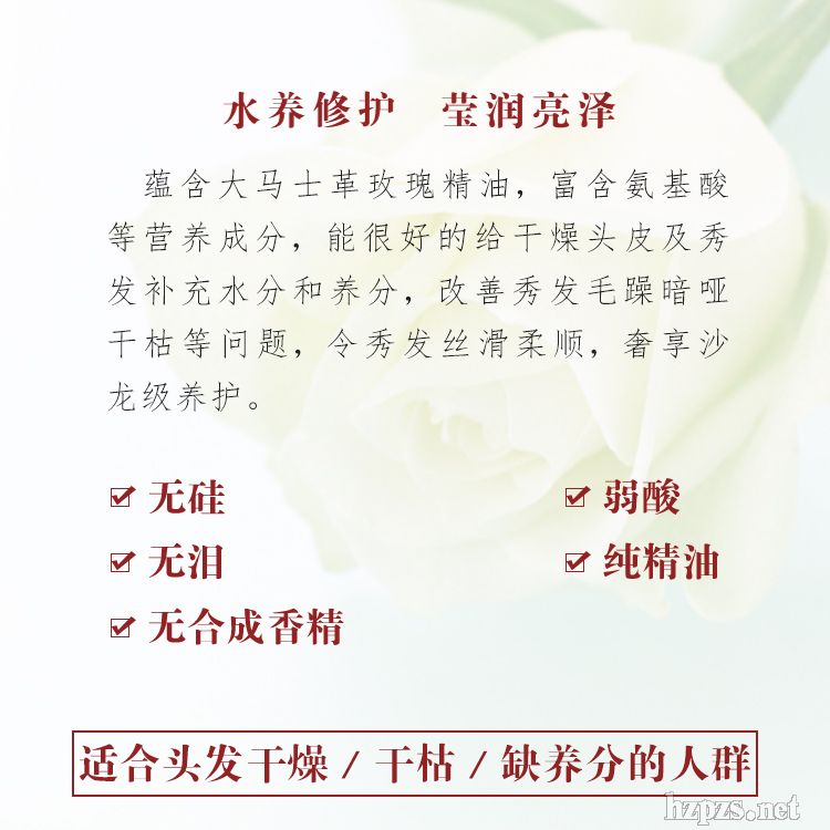 江南玫瑰水養(yǎng)修護(hù)洗發(fā)露